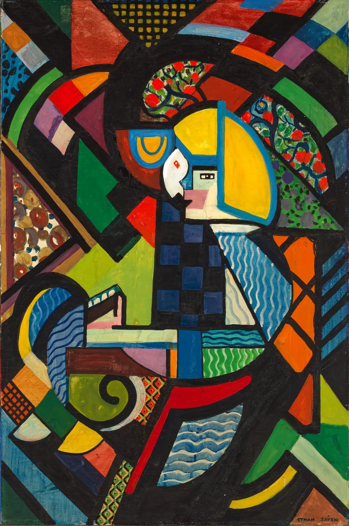 Daughter in a Rocker (1917-1918)
Henry Lyman Saÿen abstracte kunst
