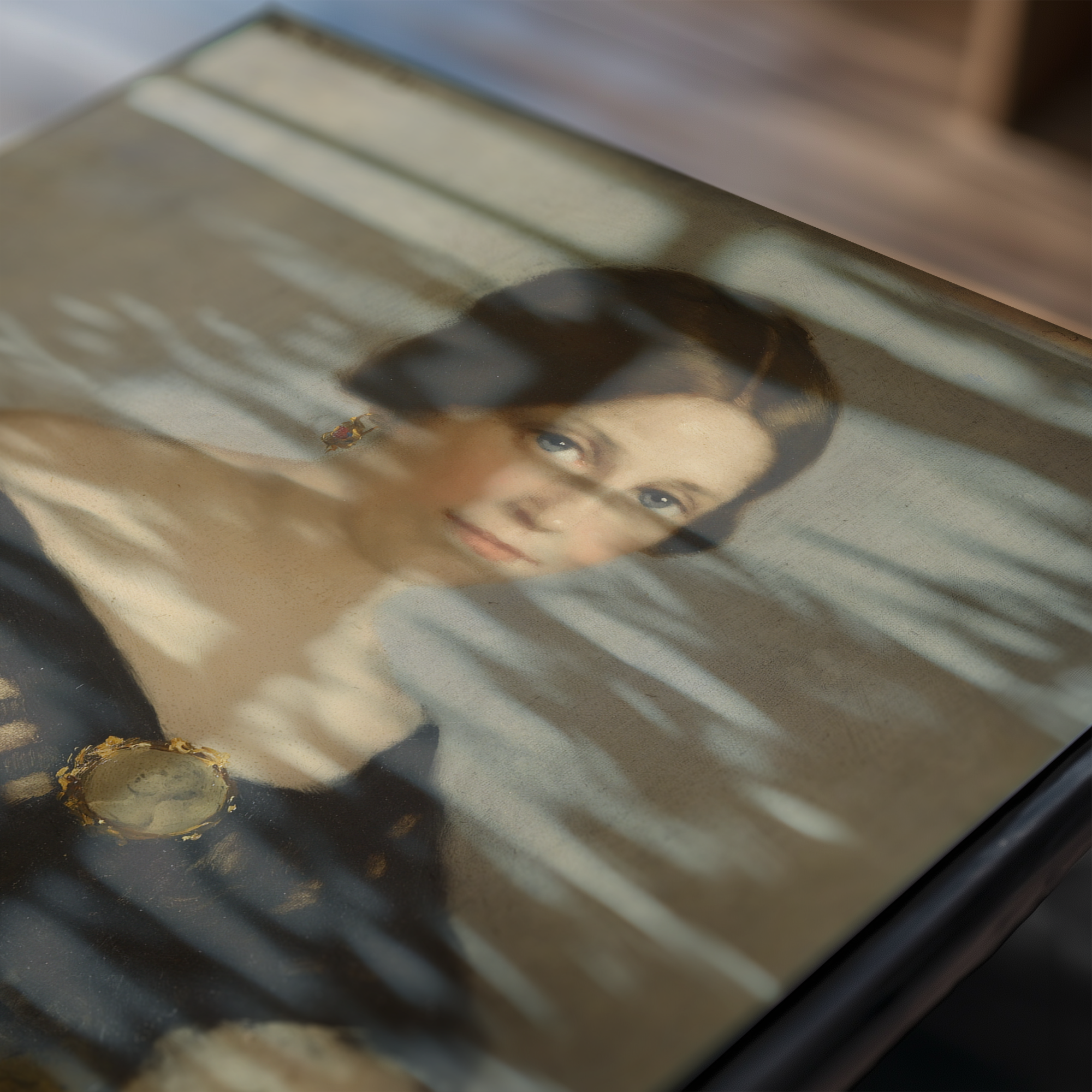 Thérèse Schwartze - Sophia Adriana de Bruijn Poster van schilderij