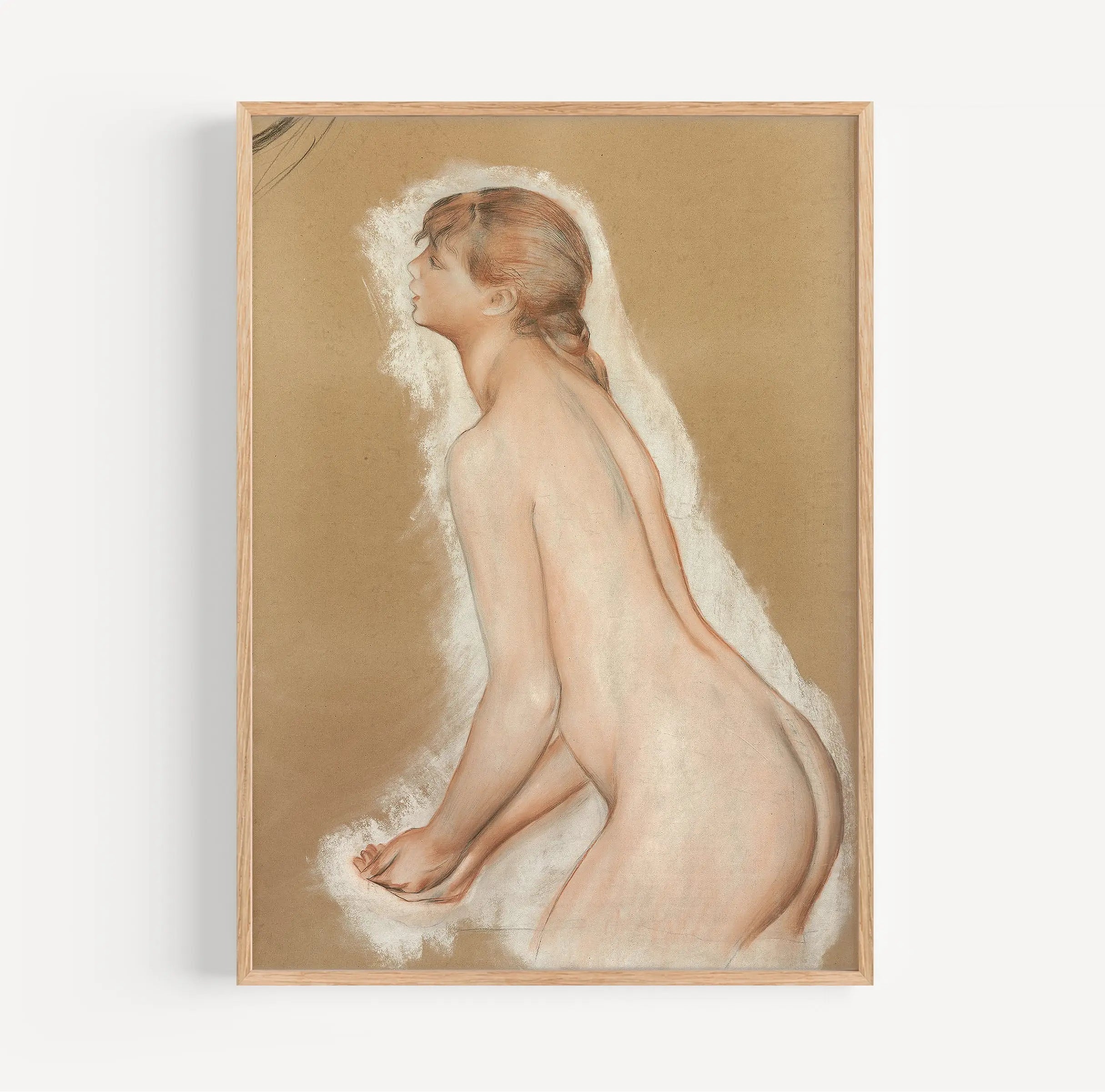 Auguste Renoir - nieuw Splashing Figure Poster