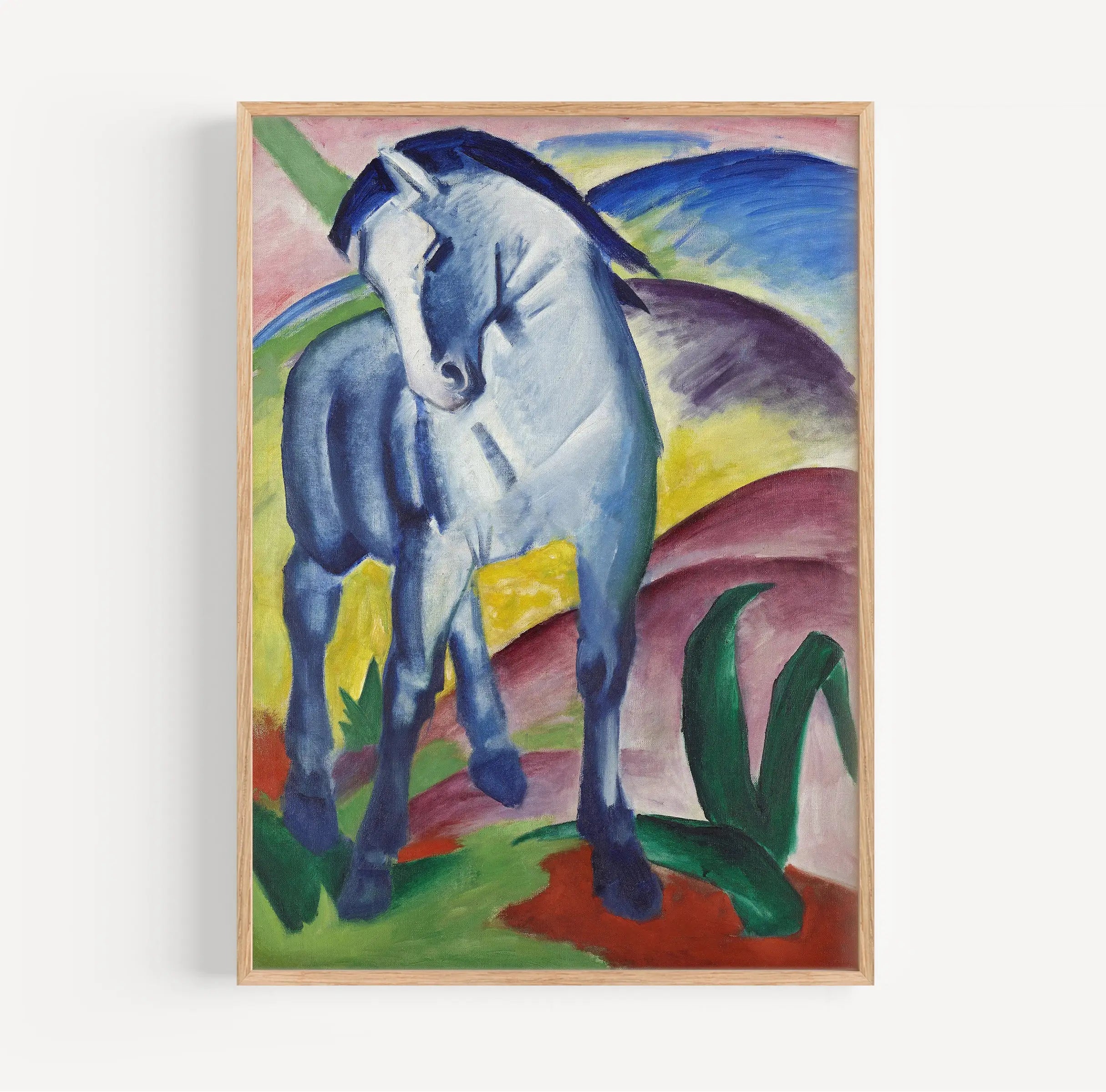 Franz Marc - Blue Horse I Poster
