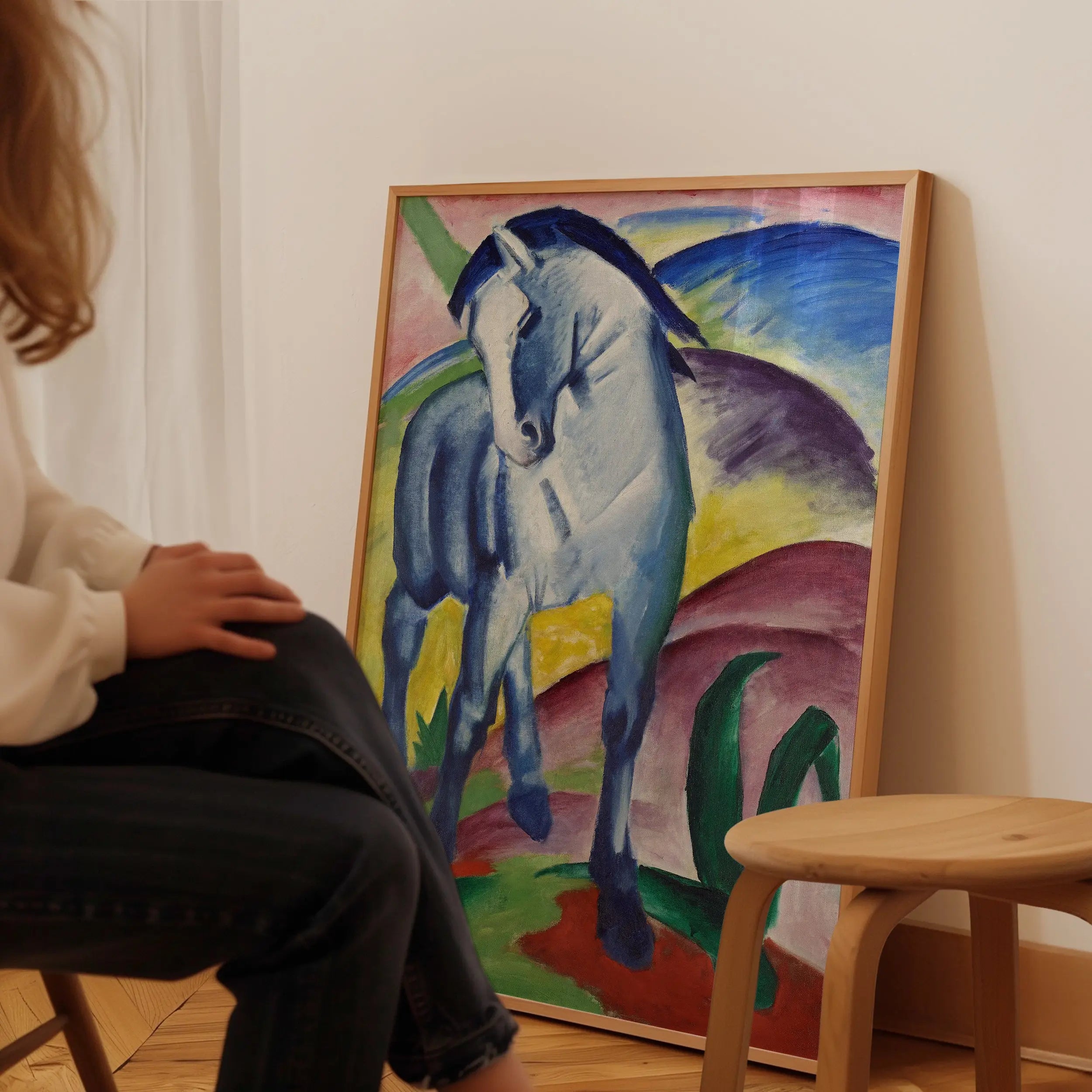 Franz Marc - Blue Horse I Poster