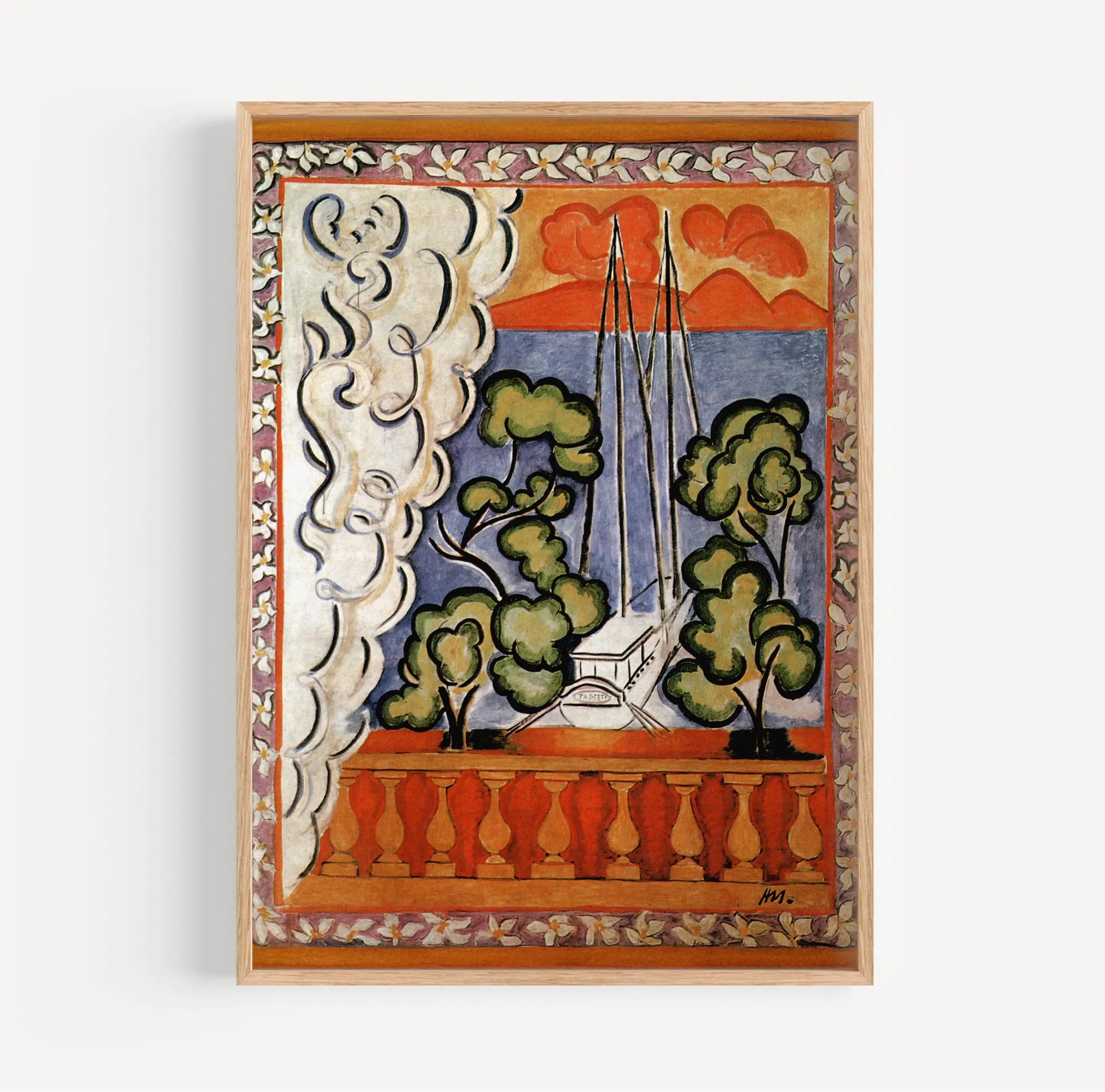 Henri Matisse - Window in Tahiti Poster