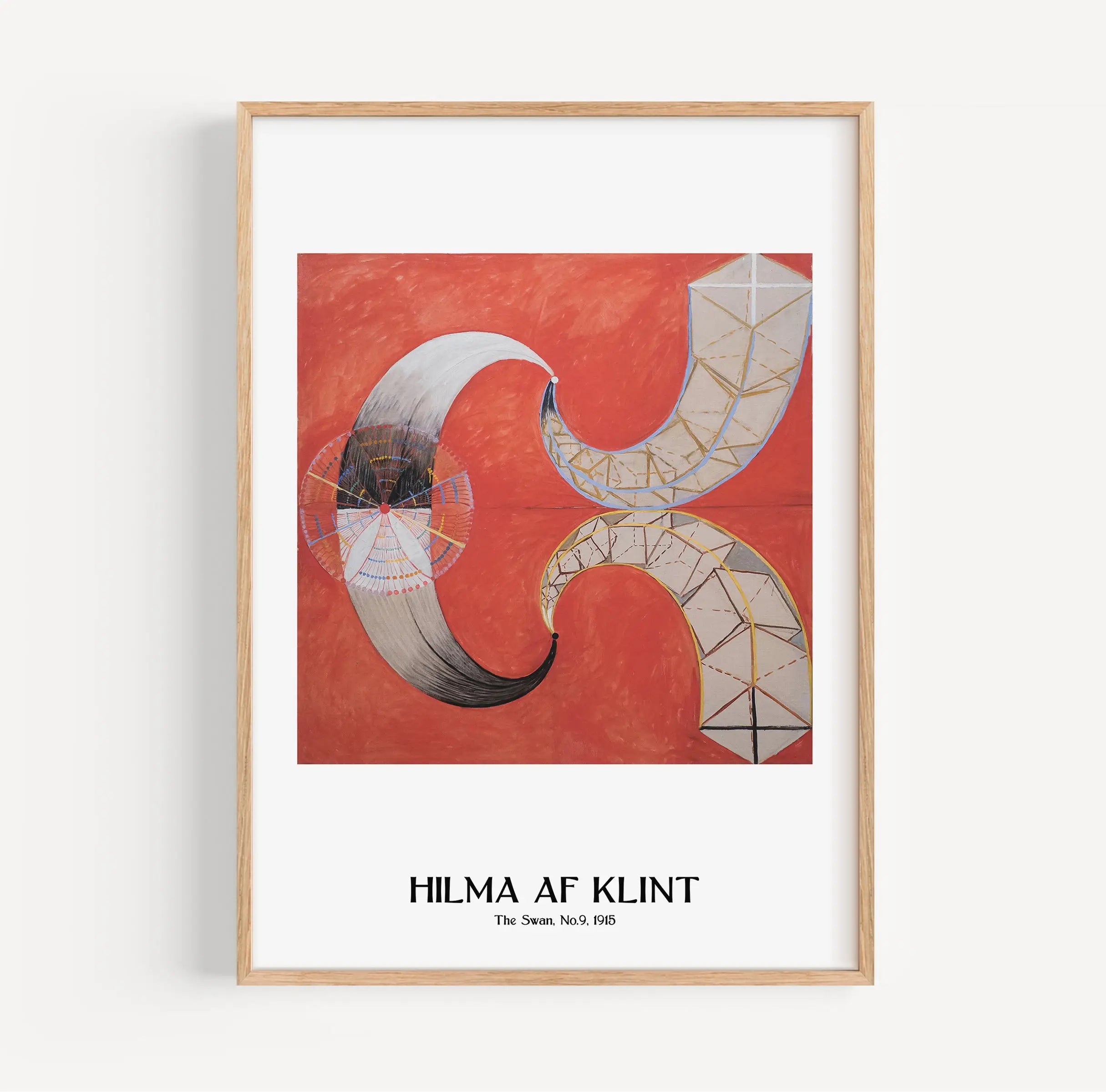 Hilma Af Klint - the swan no.9 Poster