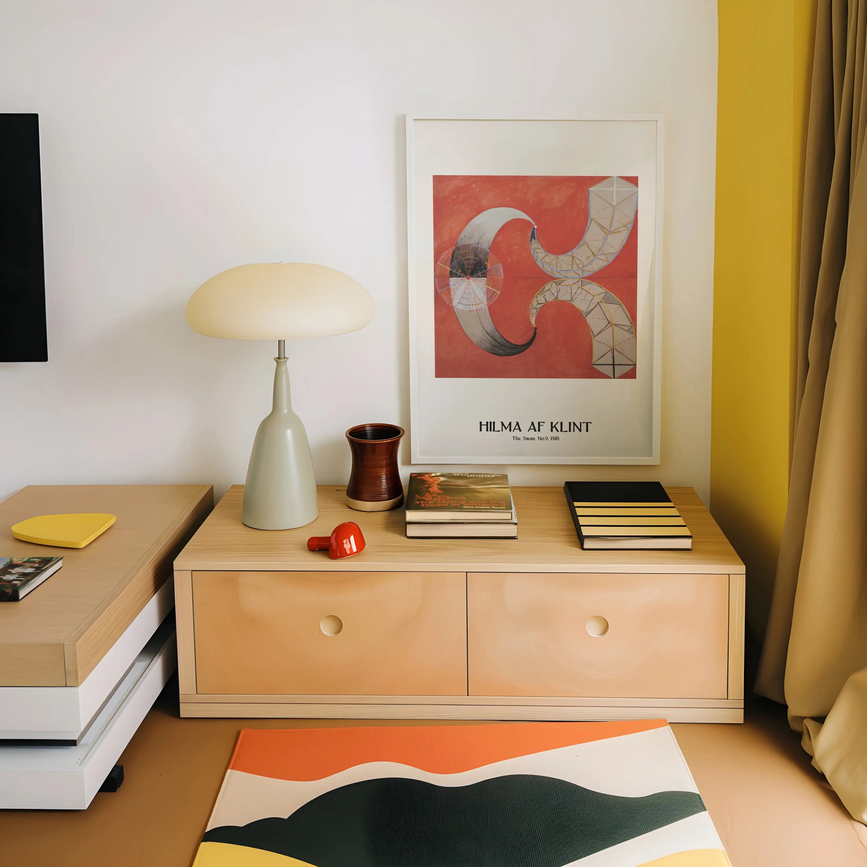Hilma Af Klint - the swan no.9 Poster