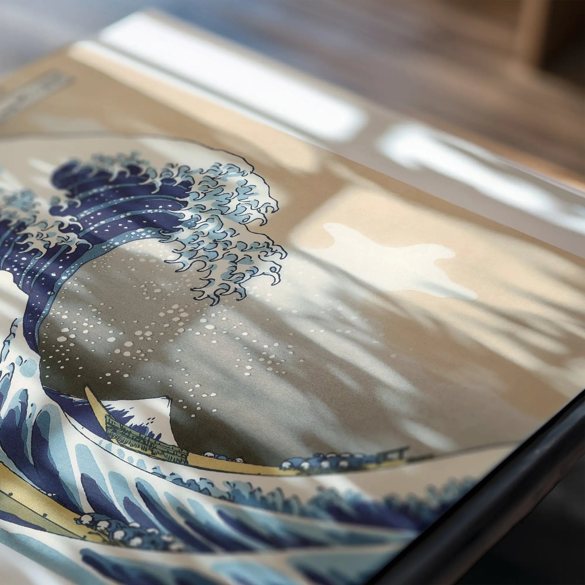 Hokusai De Grote Golf Poster met afbeelding van De Grote Golf van Kanagawa