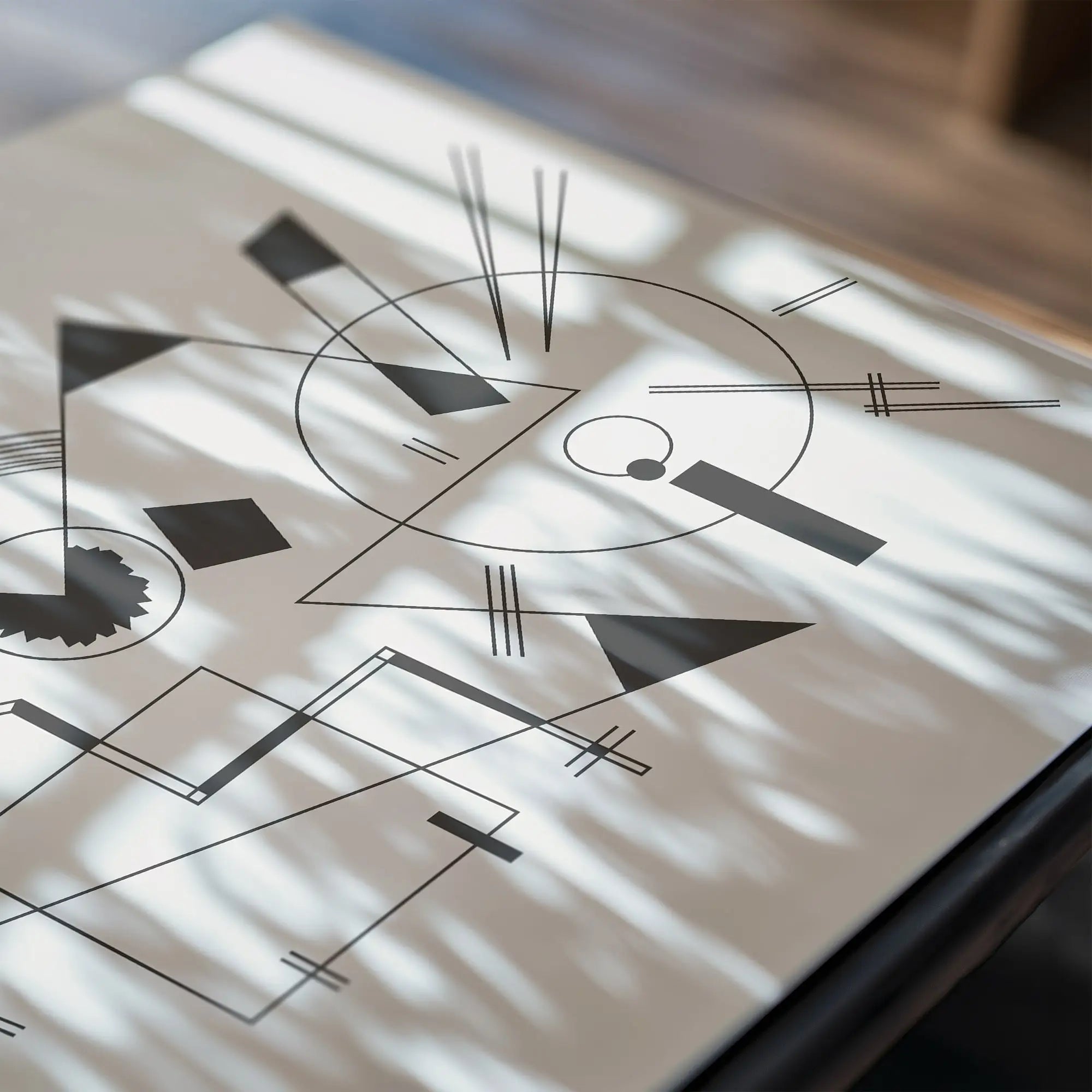 Abstract geometrisch kunstprint voor Kandinsky Inkttrekking Poster interieurdecoratie