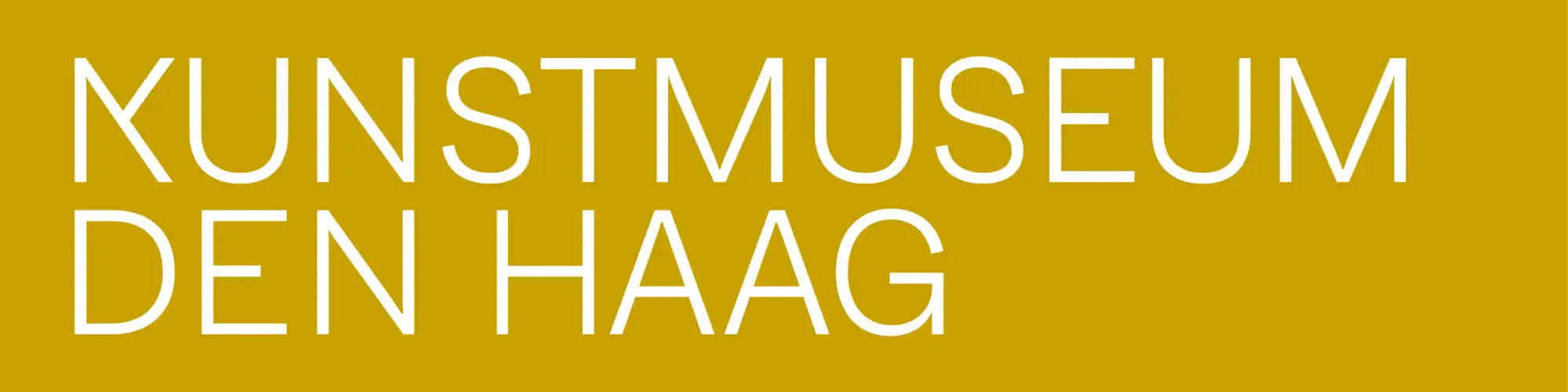 Kunstmuseum Den Haag logo.