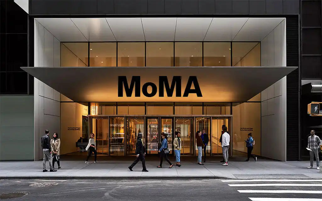 Ingang van het Museum voor Moderne Kunst.