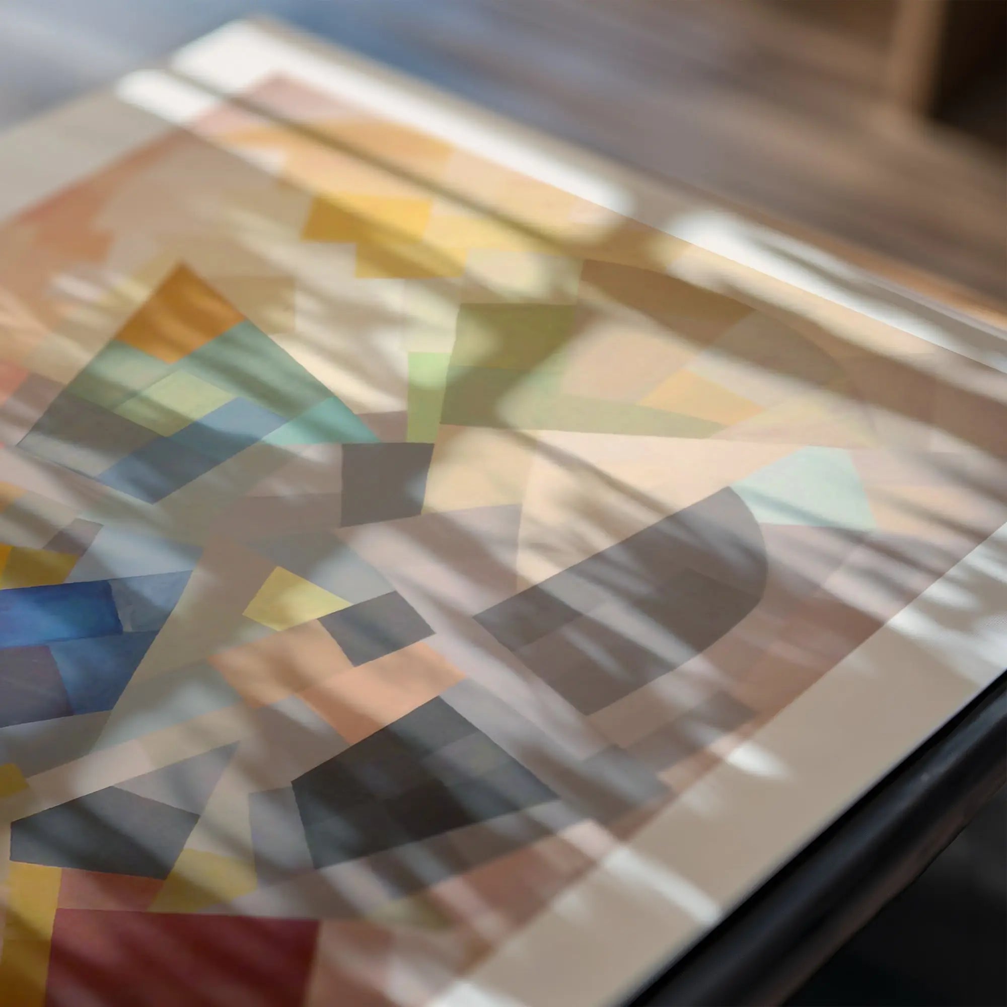 Abstract geometrisch kunstwerk op Otto Freundlich Abstract 2 Poster