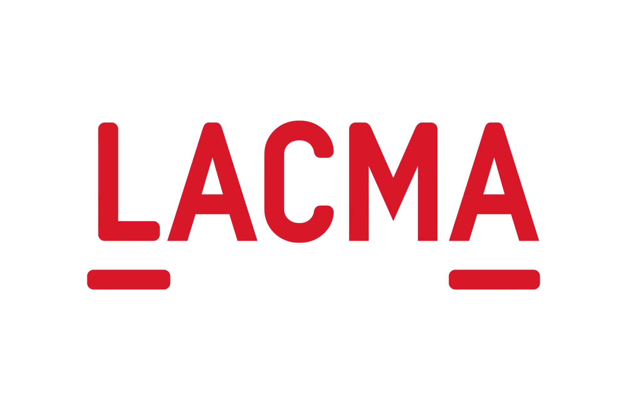 Rood LACMA-logo.