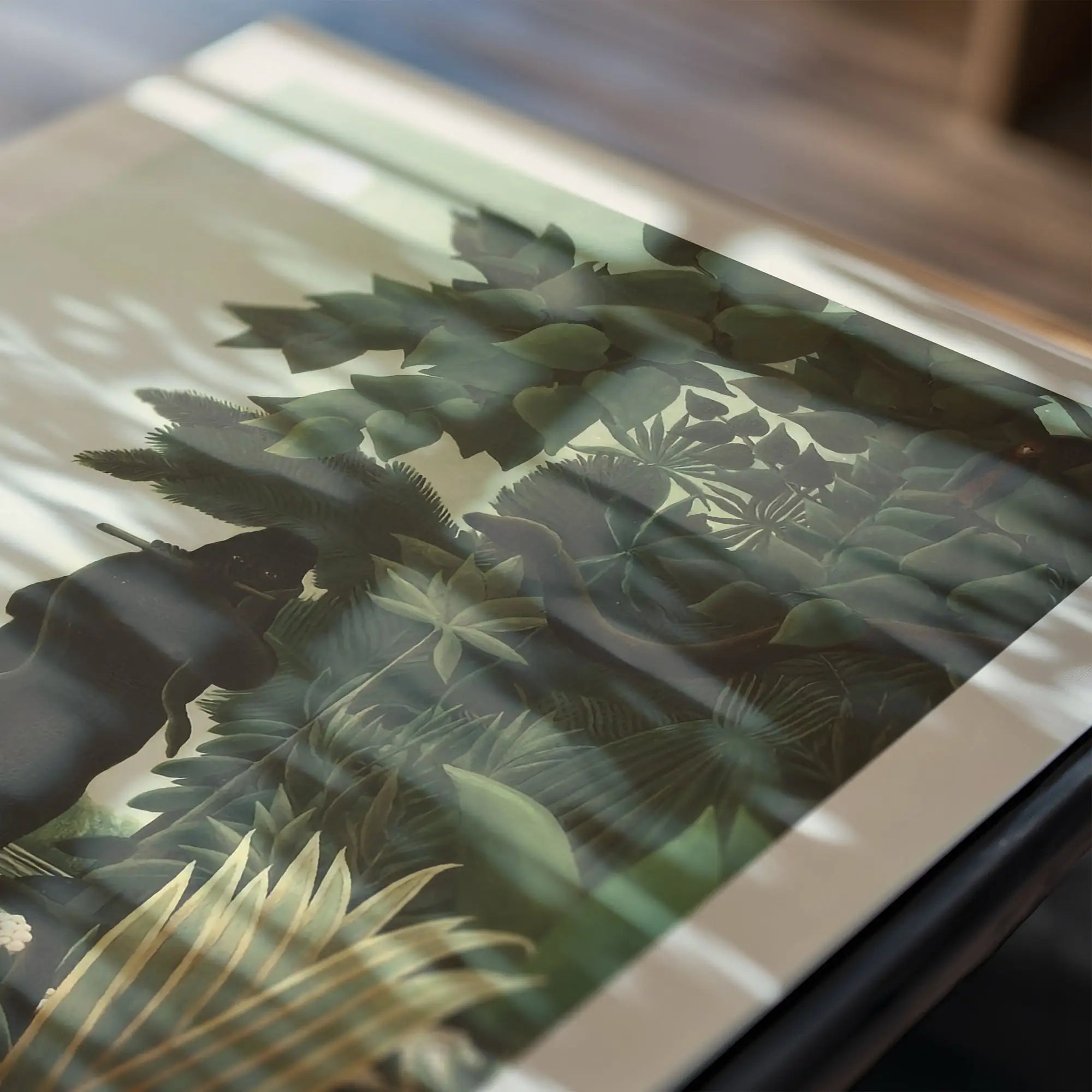 Jungle-themed artwork voor Rousseau De Slangenbezweerder Poster