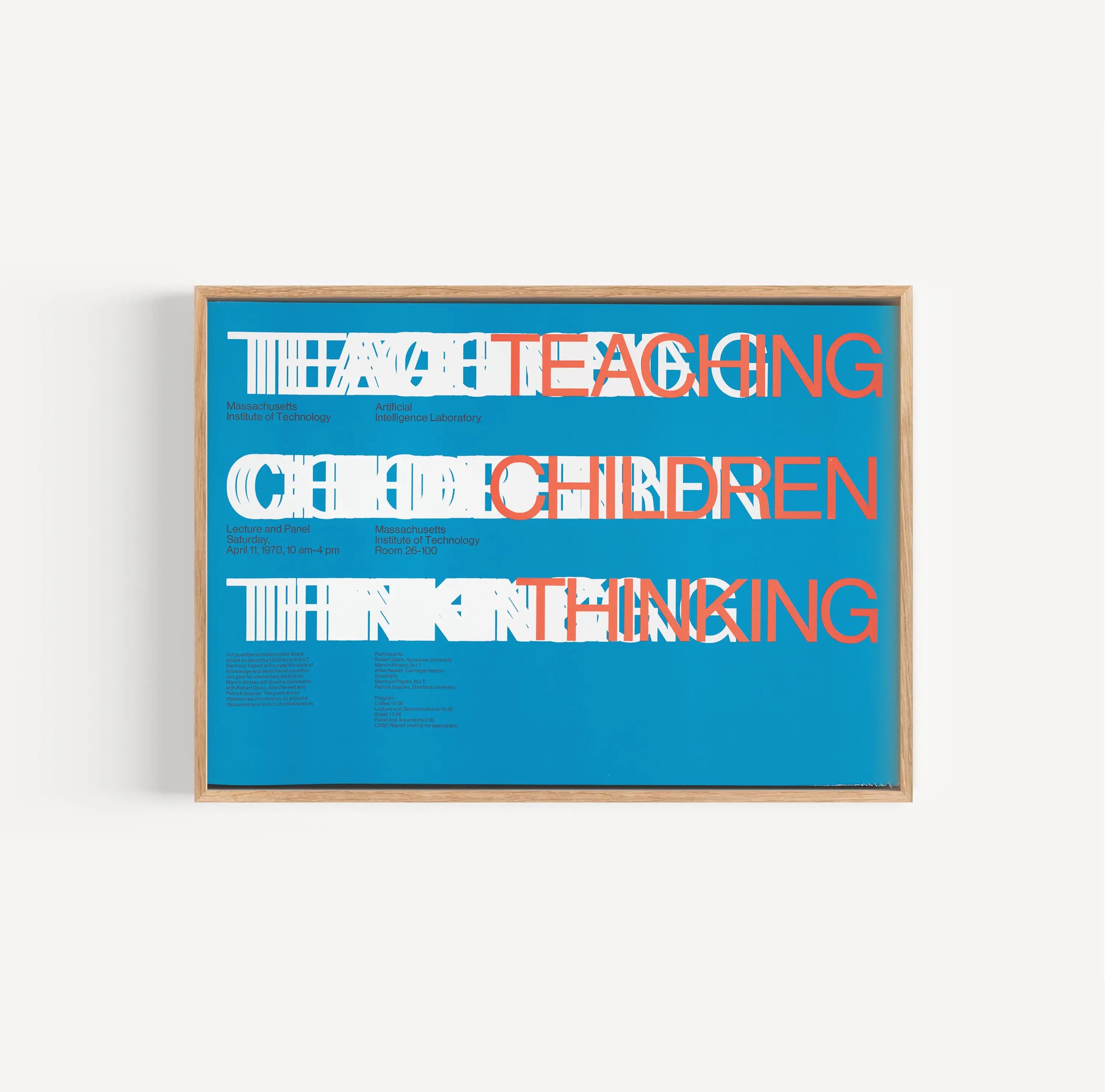 Geschool poster in een frame voor onderwijs en kinderontwikkeling
