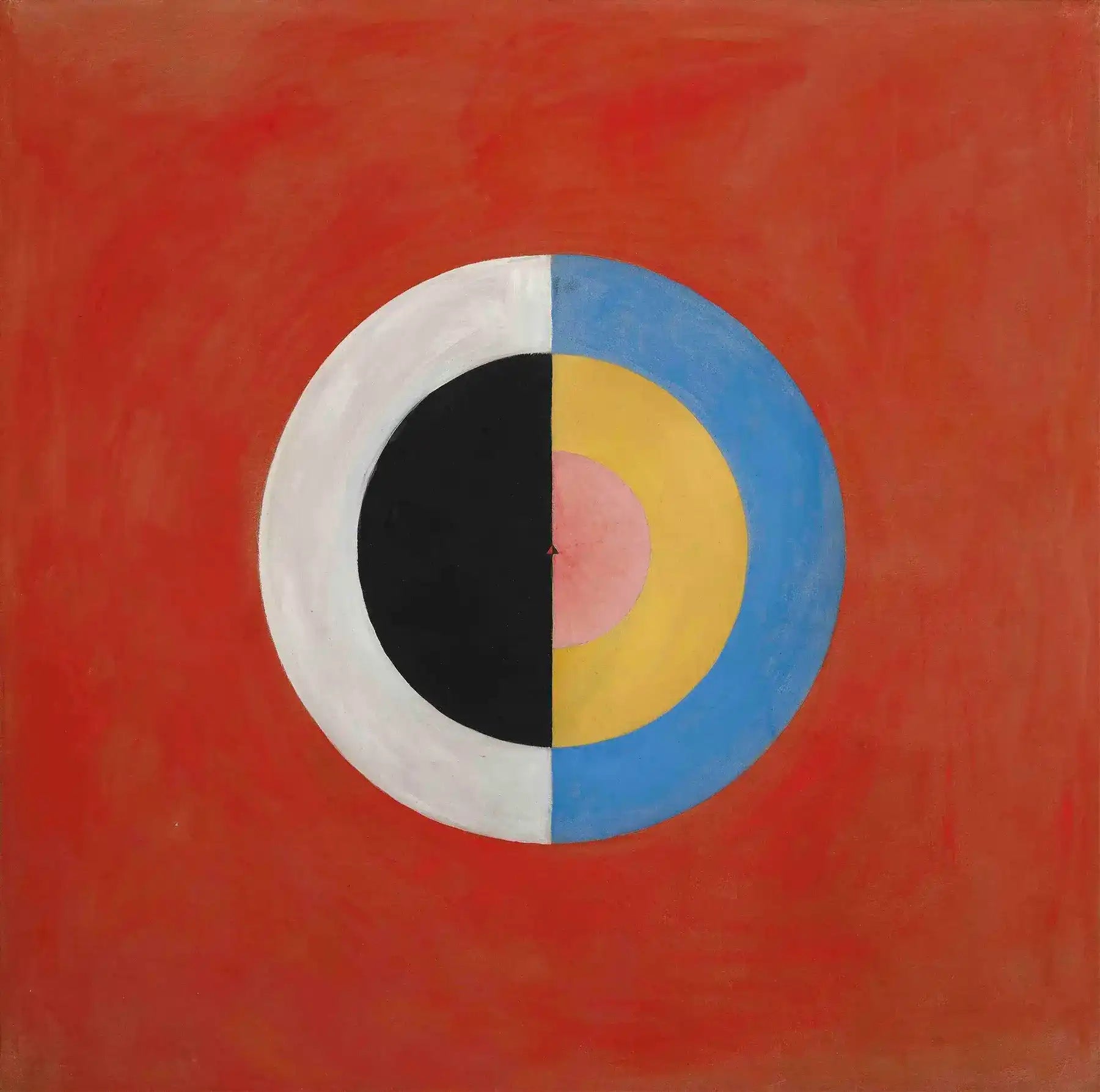Abstract cirkelvormig doel.