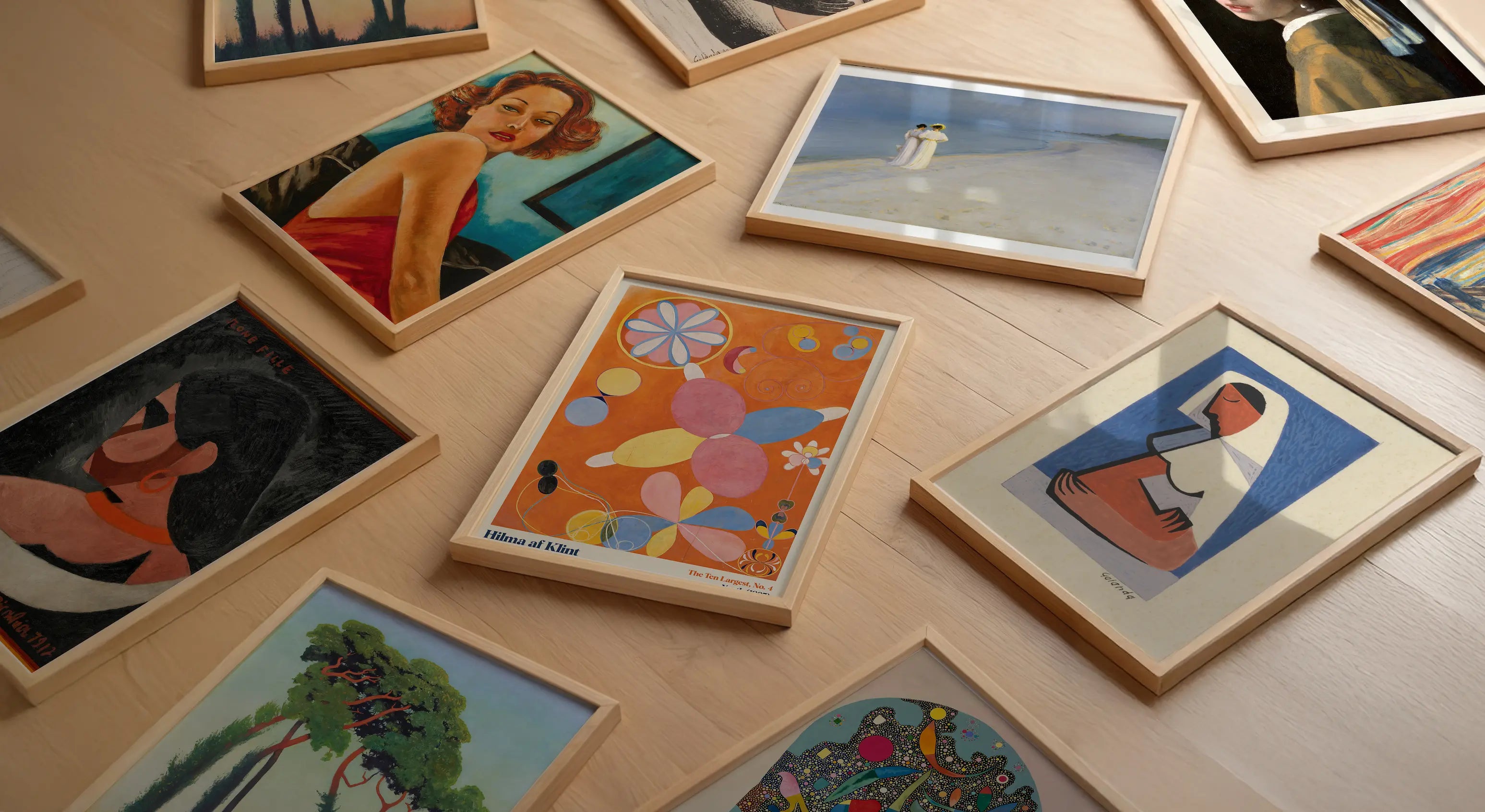 ingelijst kunst afdrukken