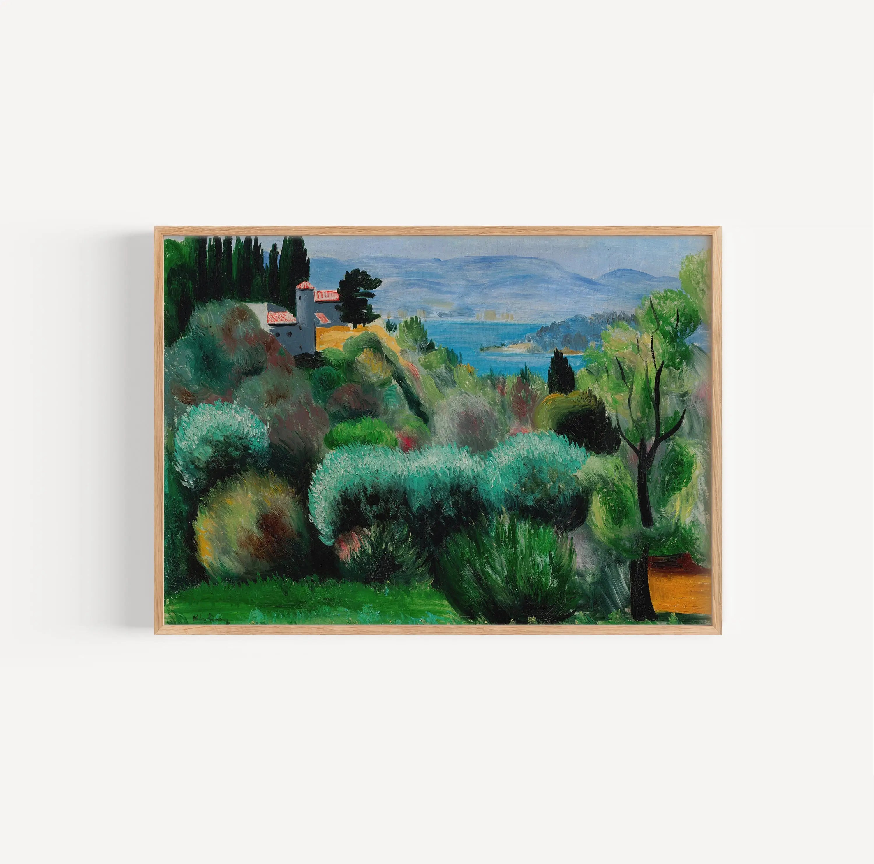 Moïse Kisling - Provence Poster