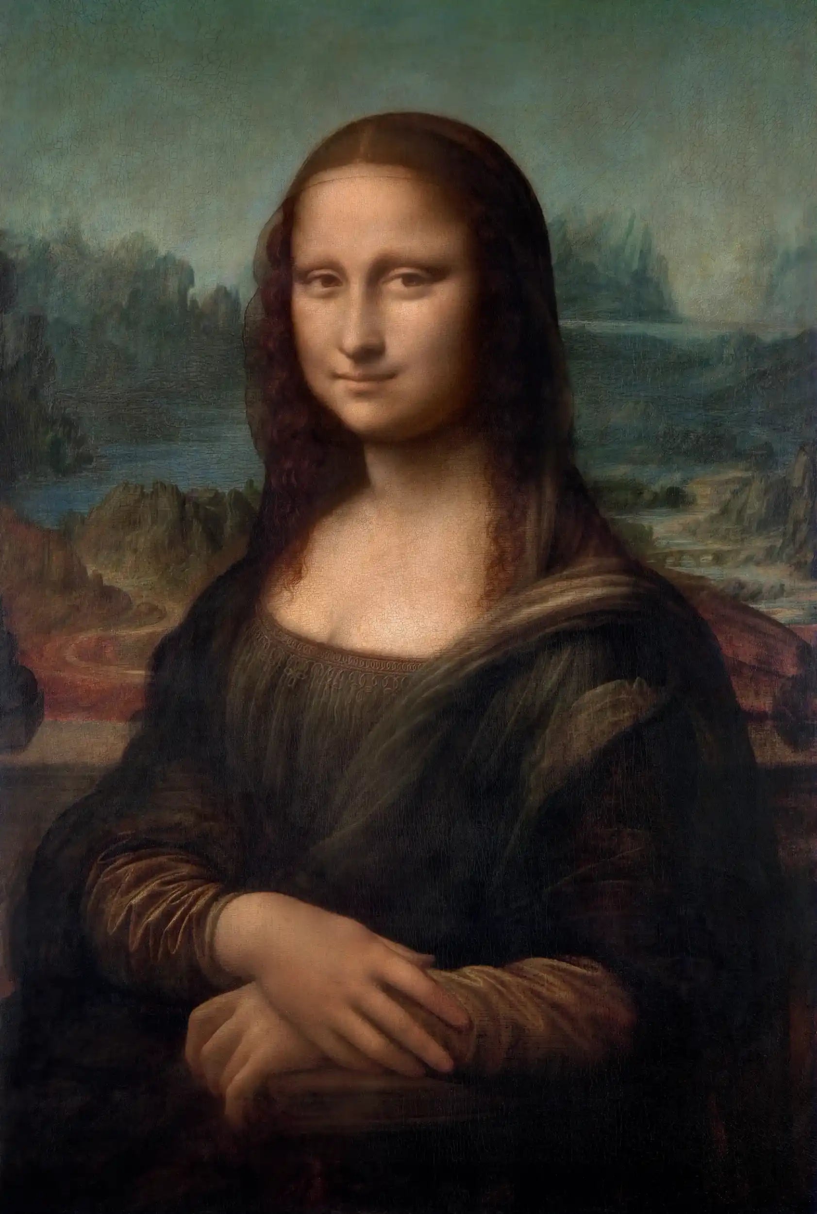 Portret van Mona Lisa.