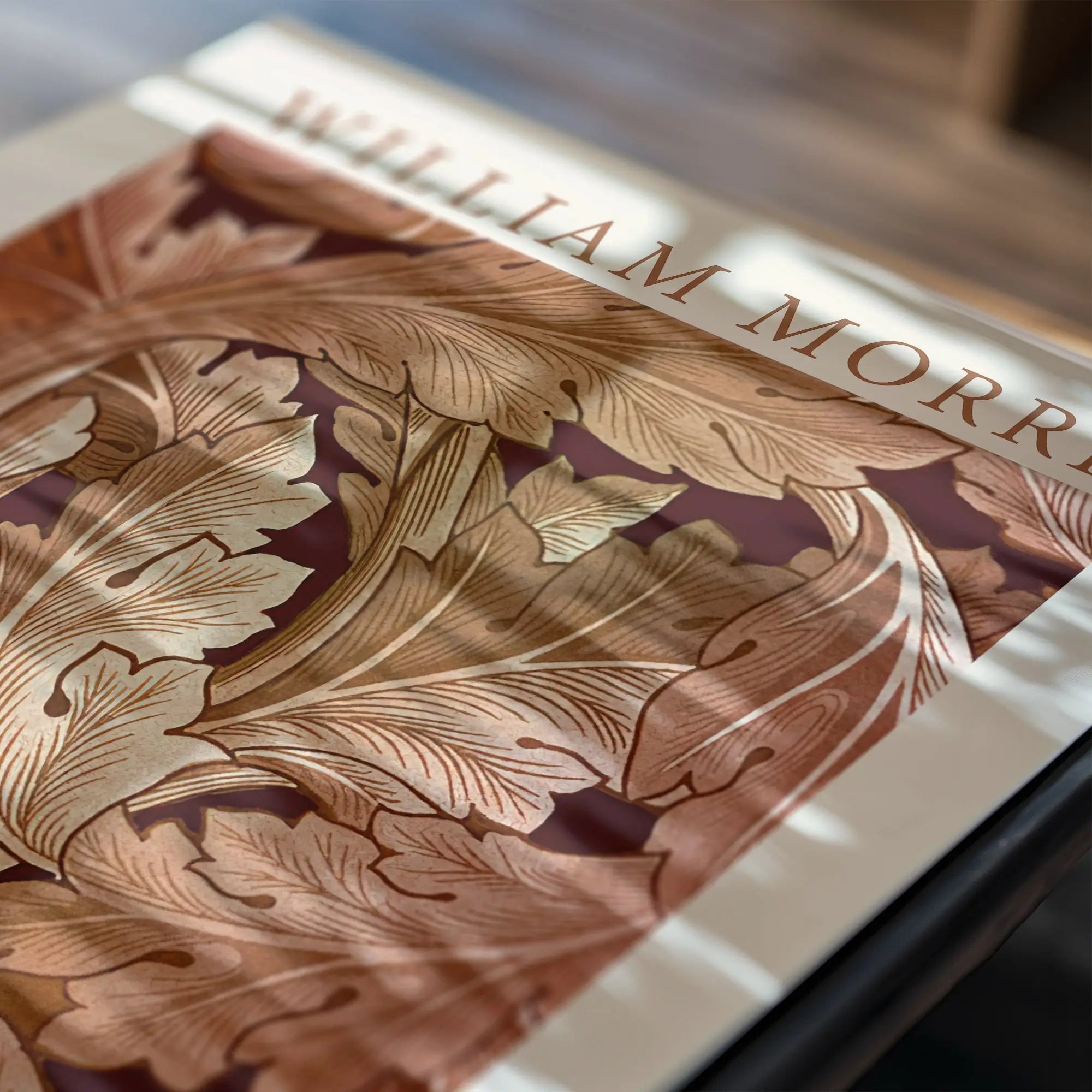 Floral patroon scarf bij William Morris Acanthus Forest Poster
